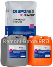 DISPOMIX SLIMTOP 355СР покрытие полиуретан-цементное, 30,4 кг