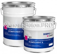 DISPOMIX SLIMTOP 301 покрытие наливное эпоксидное декоративное, 24 кг