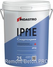 Индастро Смартскрин IPf1 E полиуретановая однокомпонентная вспенивающаяся смола, 25 кг