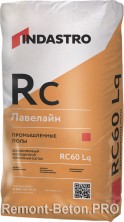 Индастро ЛЕВЕЛАЙН RC60 Lq ремонтный состав для топпинговых полов, 20 кг