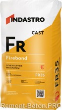 Индастро Firebond Cast FR35 смесь шамотная бетонная, 25 кг
