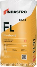 Индастро Firebond Cast FL91 смесь корундовая бетонная, 25 кг