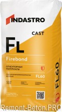 Индастро Firebond Cast FL60 смесь муллитокремнеземистая бетонная, 25 кг