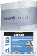 Ceresit CL 152 герметизирующая лента для швов, 10 м